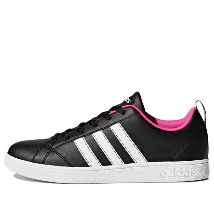 (WMNS) adidas Vs Advantage 'Black Pink White' BB9623