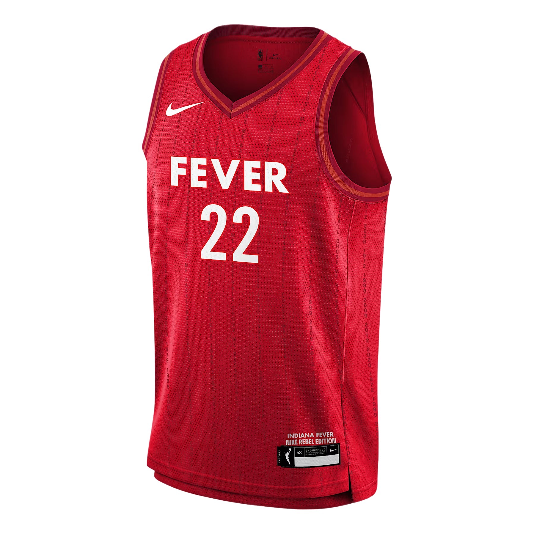 (GS) Nike WNBA Indiana Fever Rebel Edition Swingman Jersey 'Caitlin Clark' B7BWBP00IFVCC-NEB