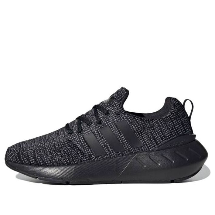 (GS) adidas originals Swift Run 22 'Core Black Grey' GW8166