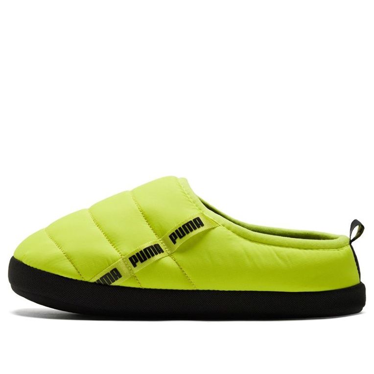 PUMA Scuff Slippers 'Fluo Yellow' 384945-07