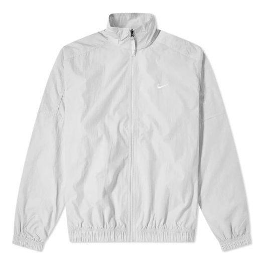Men's Nike NRG Track Zipper Gray Jacket CD6543-051