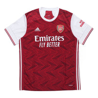 adidas 20-21 Season Arsenal Home Fan Edition Short Sleeve Jersey Purple EH5817