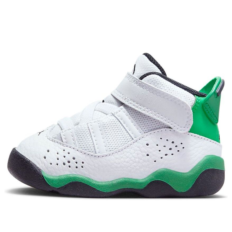 (TD) Air Jordan 6 Rings 'White Lucky Green' 323420-131