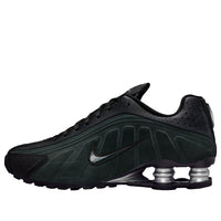 (WMNS) Nike Shox R4 'Black Silver Seaweed' HQ7739-002