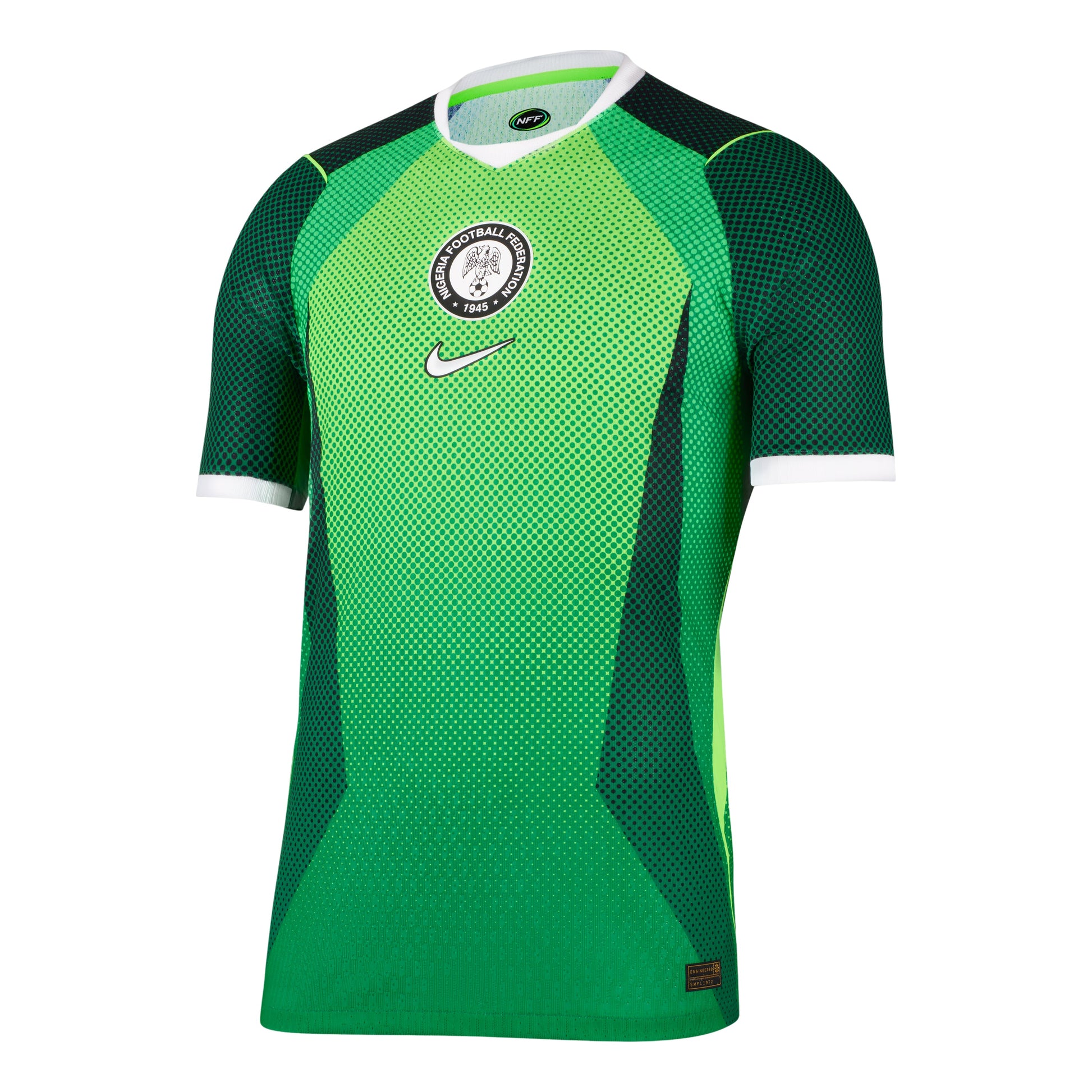 Nike Nigeria 2026 Match Home Aero-FIT Authentic Jersey 'Pine Green Electric Green White' IB5164-302