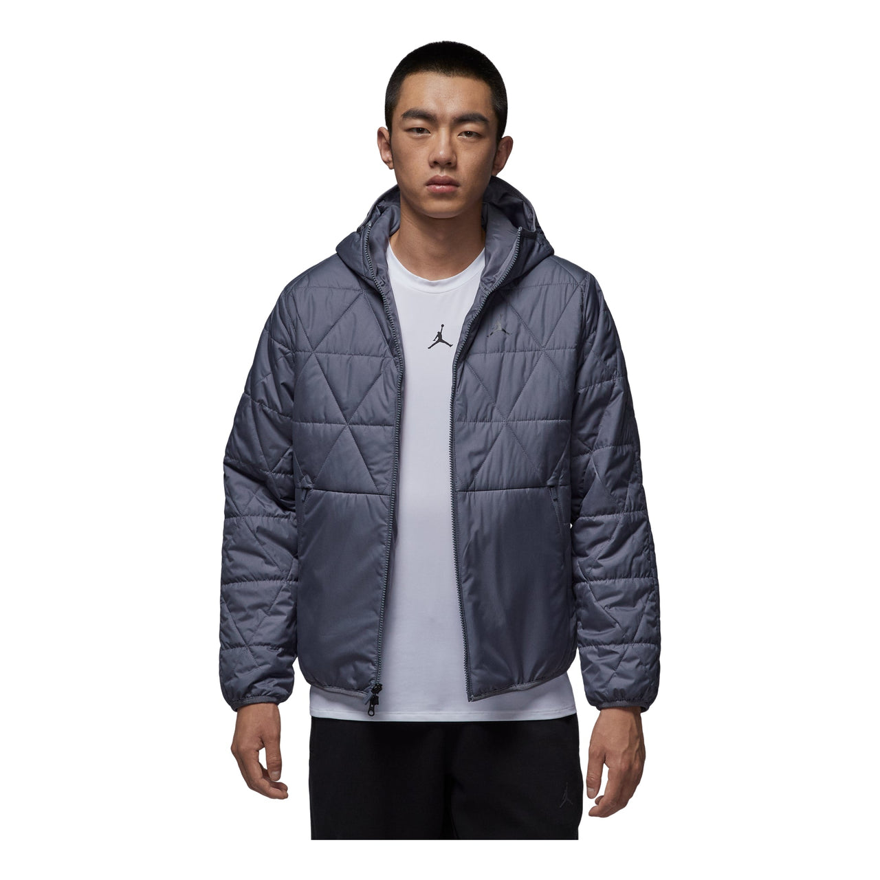 Air Jordan Sport Therma-Fit Jacket 'Light Charcoal Gray' FZ3163-075