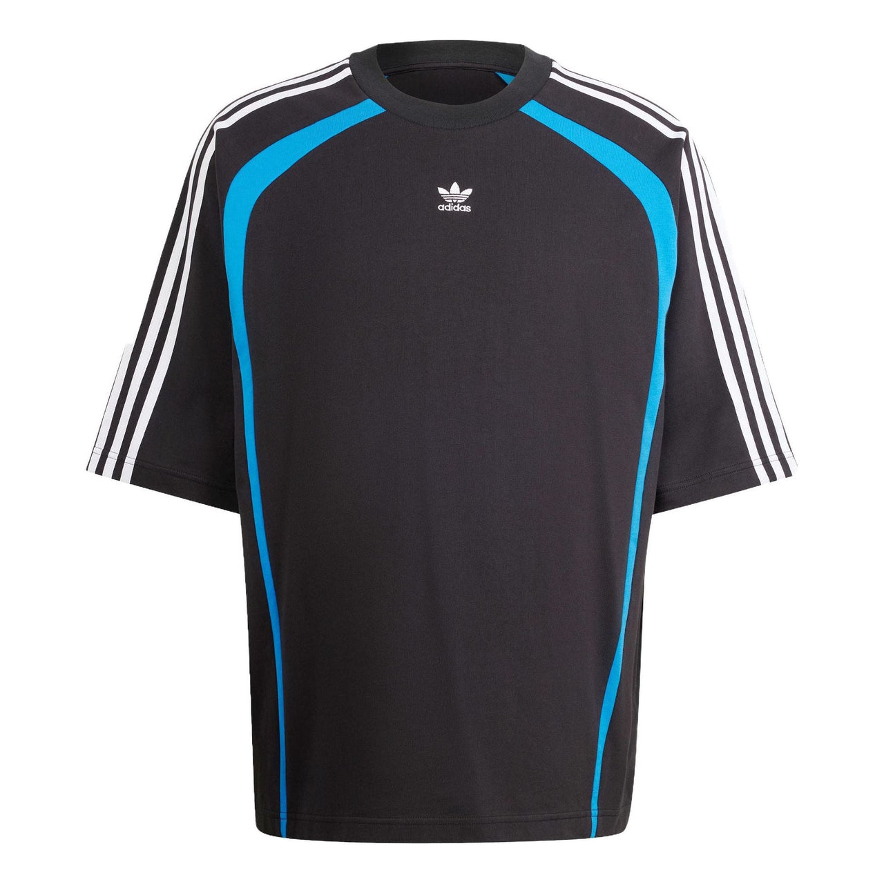adidas Adilenium Oversized T-Shirts 'Black Blue' IW3640