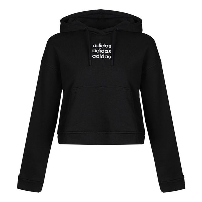 (WMNS) adidas Neo C+ Sweatshirts 'Black' GJ7935