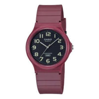Casio Waterproof Fashion Stylish Analog Watch 'Purple Red' MQ-24UC-4BJF