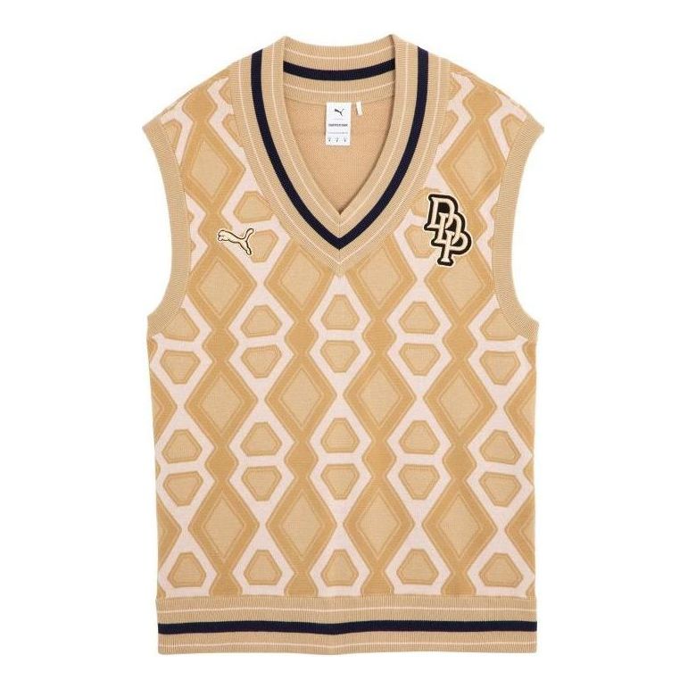 PUMA X Dapper Dan Knit Vest Ginger Root 'Orange' 539803-89