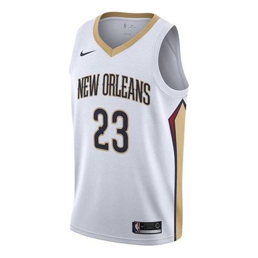 Nike NBA New Orleans Pelicans Davis No. 23 Sports Basketball Jersey/Vest White 864433-100