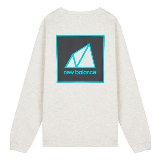 New Balance All Terrain Long Sleeve Top 'White Blue' MT11584-SAH