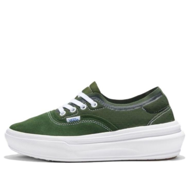 Vans Authentic Overt Cc Trainers 'Green White' VN0007NVFGN1