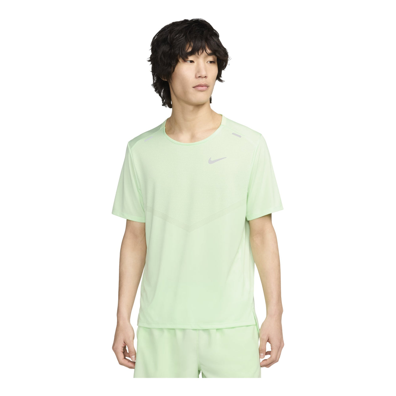 Nike Dri-FIT Rise 365 Running T-Shirt Asia Sizing 'Light Green' CZ9185-376