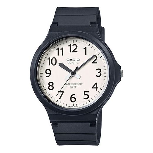 CASIO Waterproof Sports Mens Black Analog MW-240-7B