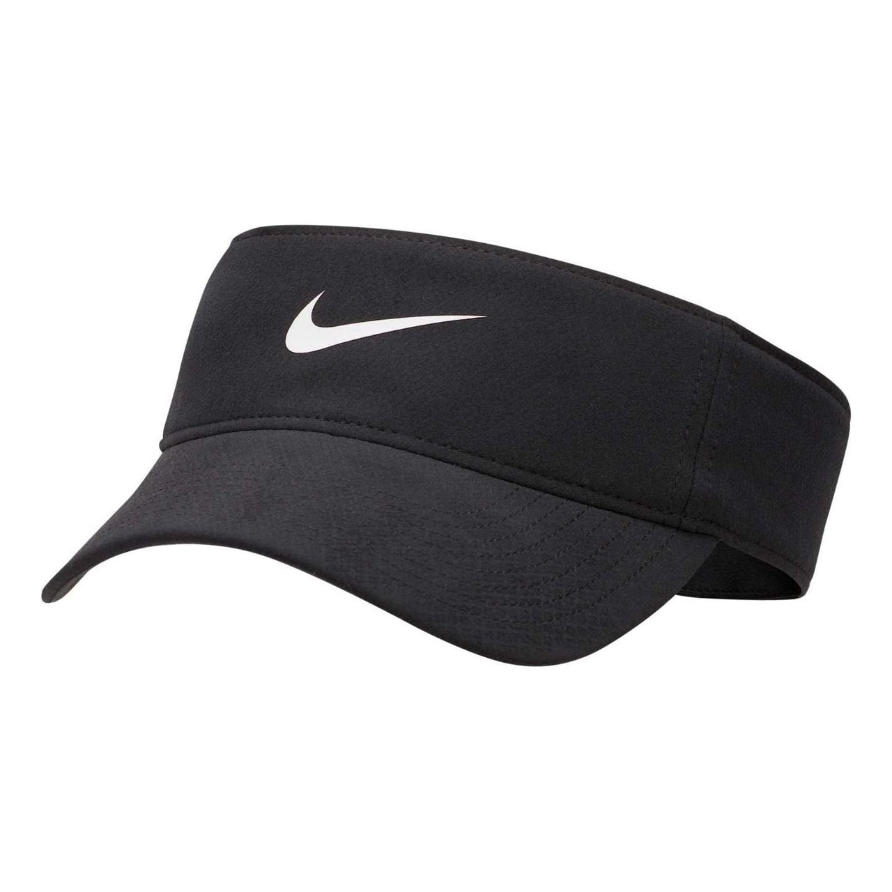 Nike Dri-FIT Ace Swoosh Featherlight Visor 'Black White' FB5630-010