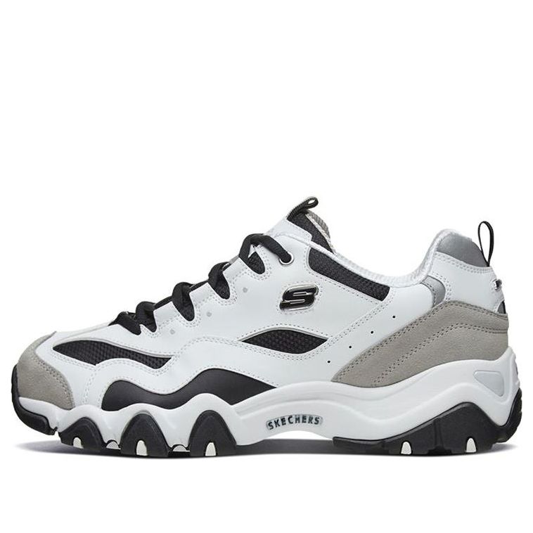 Skechers Dlites 2.0 'White Black Gray' 666106-WLGY