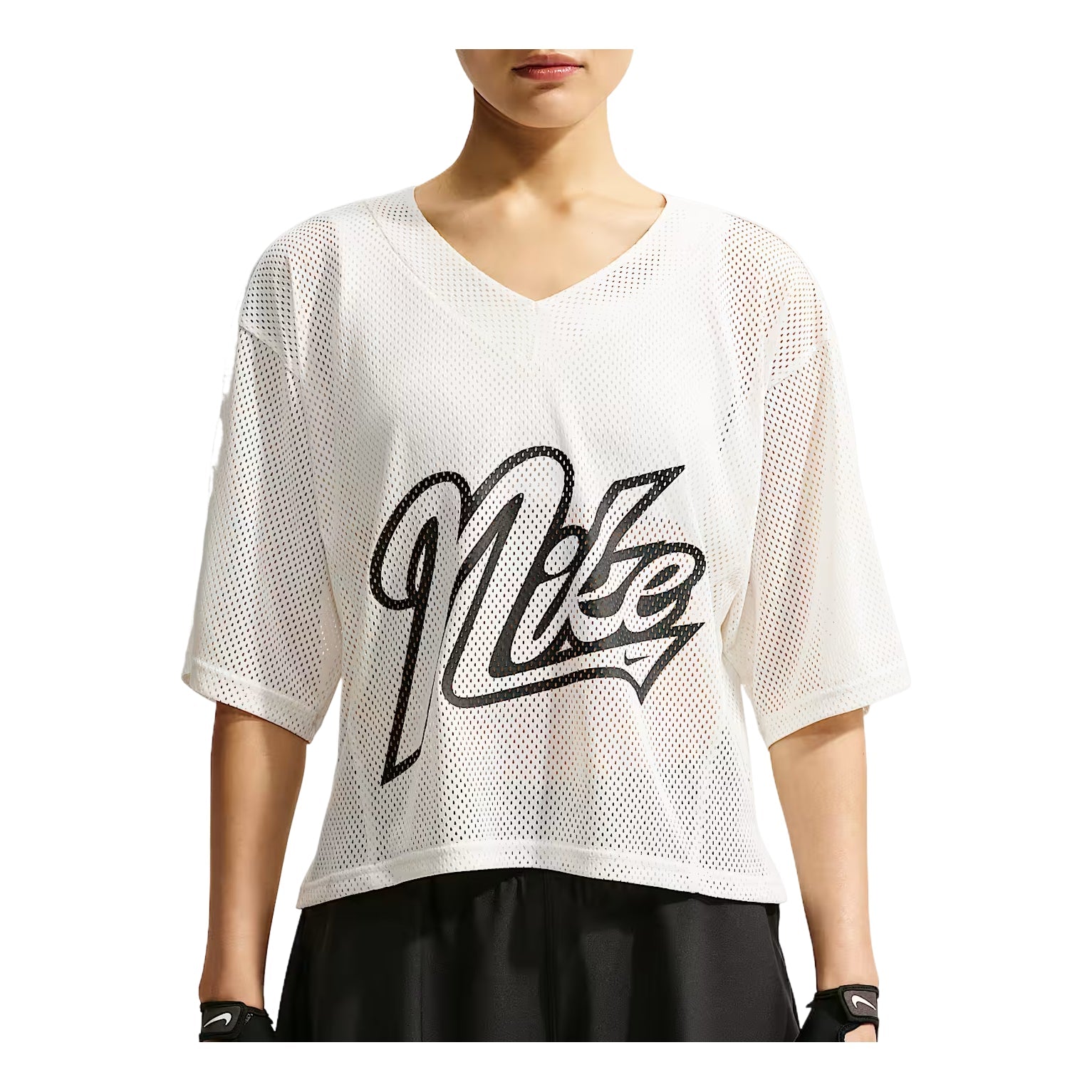 (WMNS) Nike One Dri-FIT Oversized T-Shirt 'Sail' IV4917-133