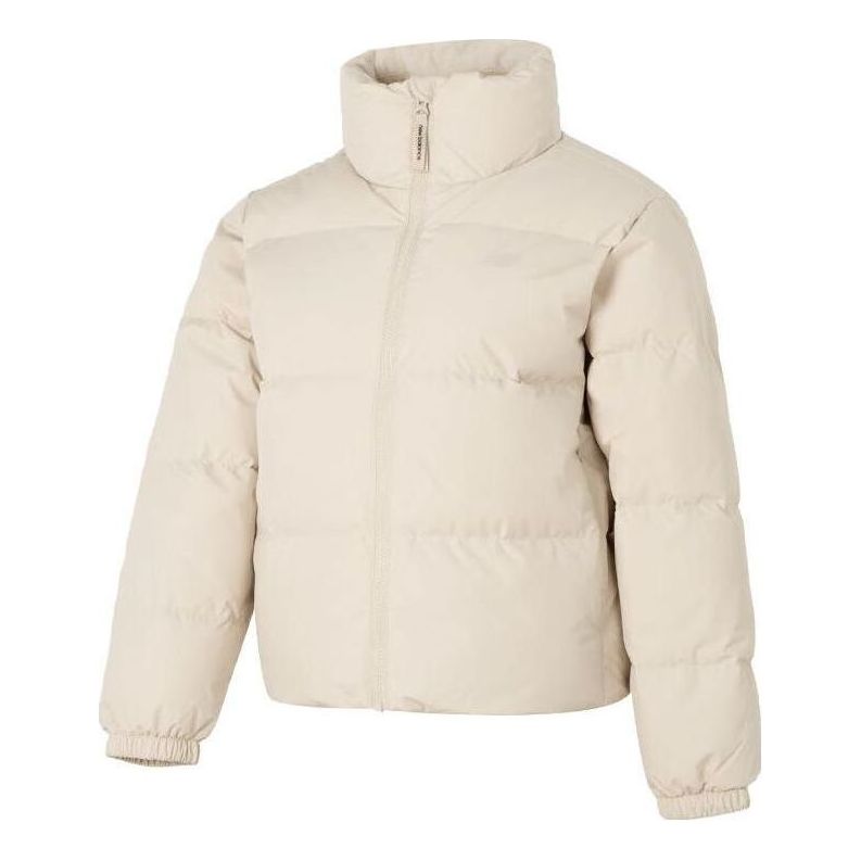 (WMNS) New Balance Classic Short Puffer Jacket 'Beige' NPD4E152-LBE