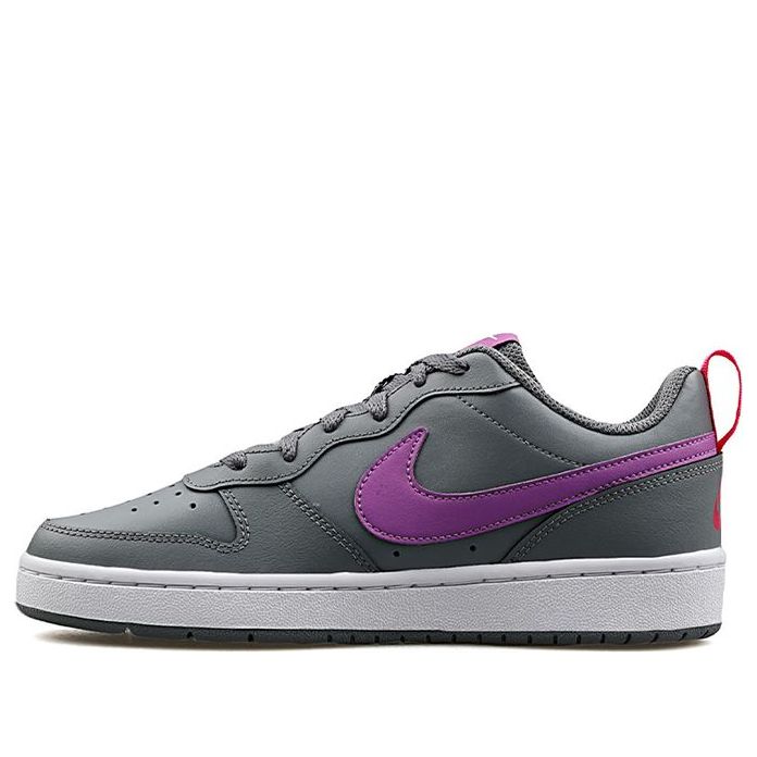 (GS) Nike Court Borough Low 2 'Smoke Grey Purple Nebula' BQ5448-006
