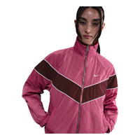 (WMNS) Nike Windrunner Loose UV Woven Full-Zip Jacket 'Sweet Beat Sail Burgundy Crush' FV6305-634