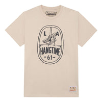 Mitchell & Ness x Fred Segal T-Shirt 'Beige' BMTRLD21105-CLBCREA