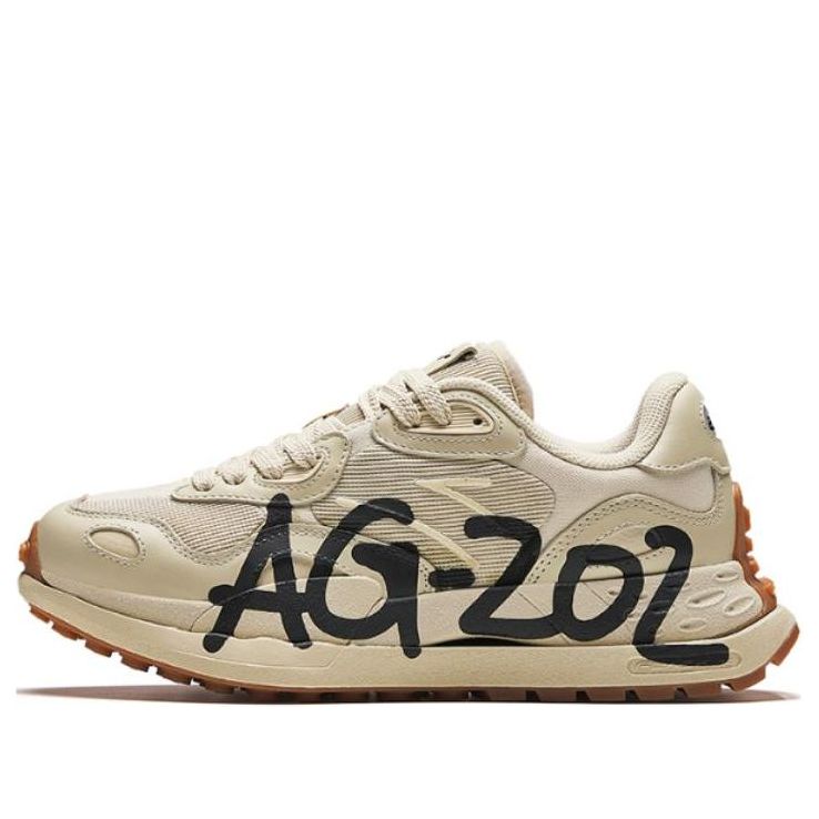 (WMNS) ANTA Champion Collection 'Beige Black' 122345580A-1