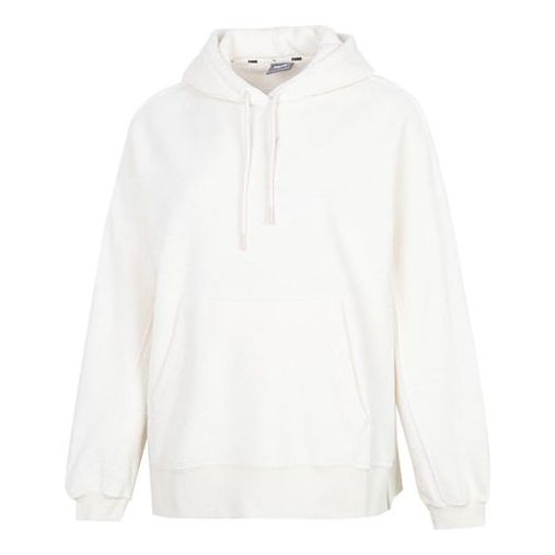 (WMNS) PUMA Winterized Hoodie 'White' 672132-65