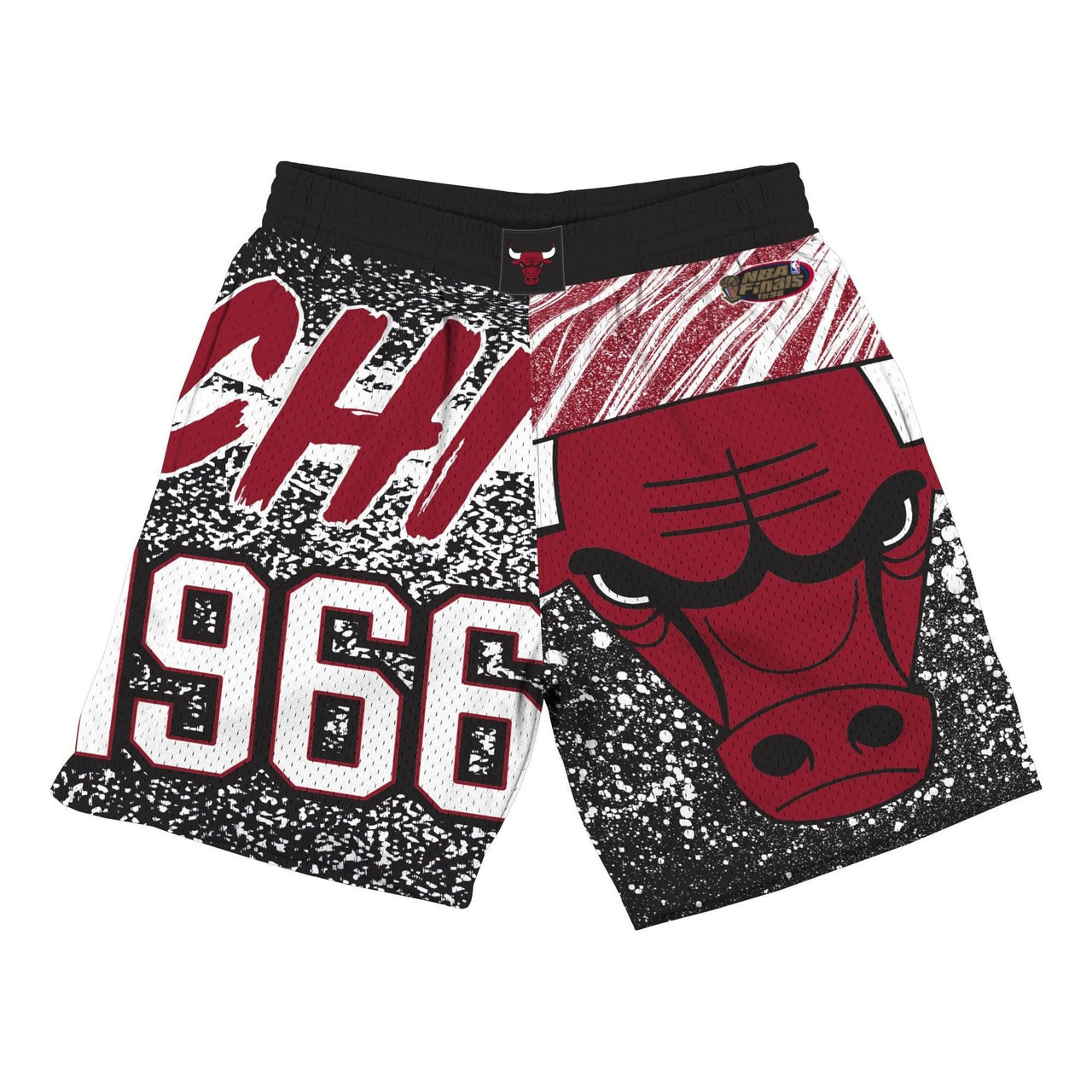 Mitchell & Ness x NBA Jumbotron Sublimated Shorts 'Chicago Bulls' SHORAJ19071-CBUBLCK
