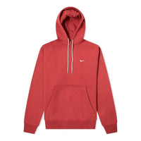 Nike NRG Solo Swoosh Fleece Hoodie 'Red' CV0552-661