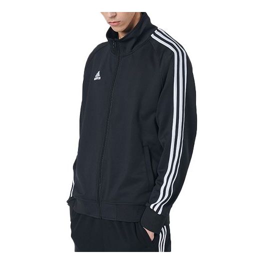 adidas Originals 3-Stripes Jacket 'Black White' TR30JR-BW