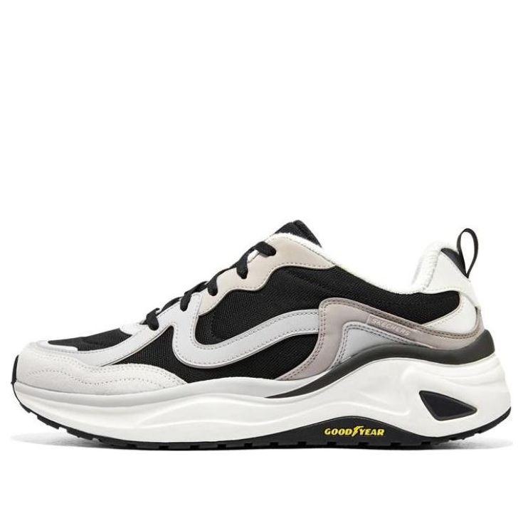 Skechers Dlites Wave 'White Black Grey' 237562-BKMT