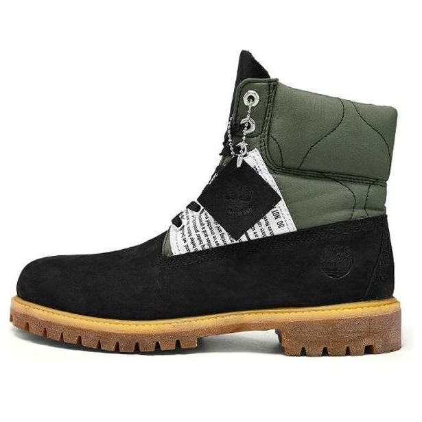 Timberland Tree Pack Premium 6 Inch Boots 'Black Nubuck' A2PXDW