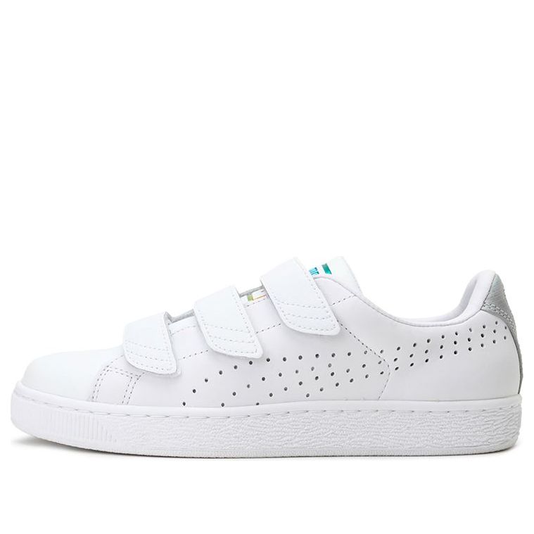 (WMNS) PUMA Basket Strap White 362741-03