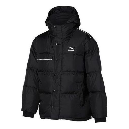 PUMA Street Style Logo Down Jacket 'Black' 929836-01