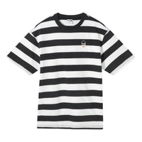 PUMA Downtown Striped T-shirt 'Black White' 630115-01