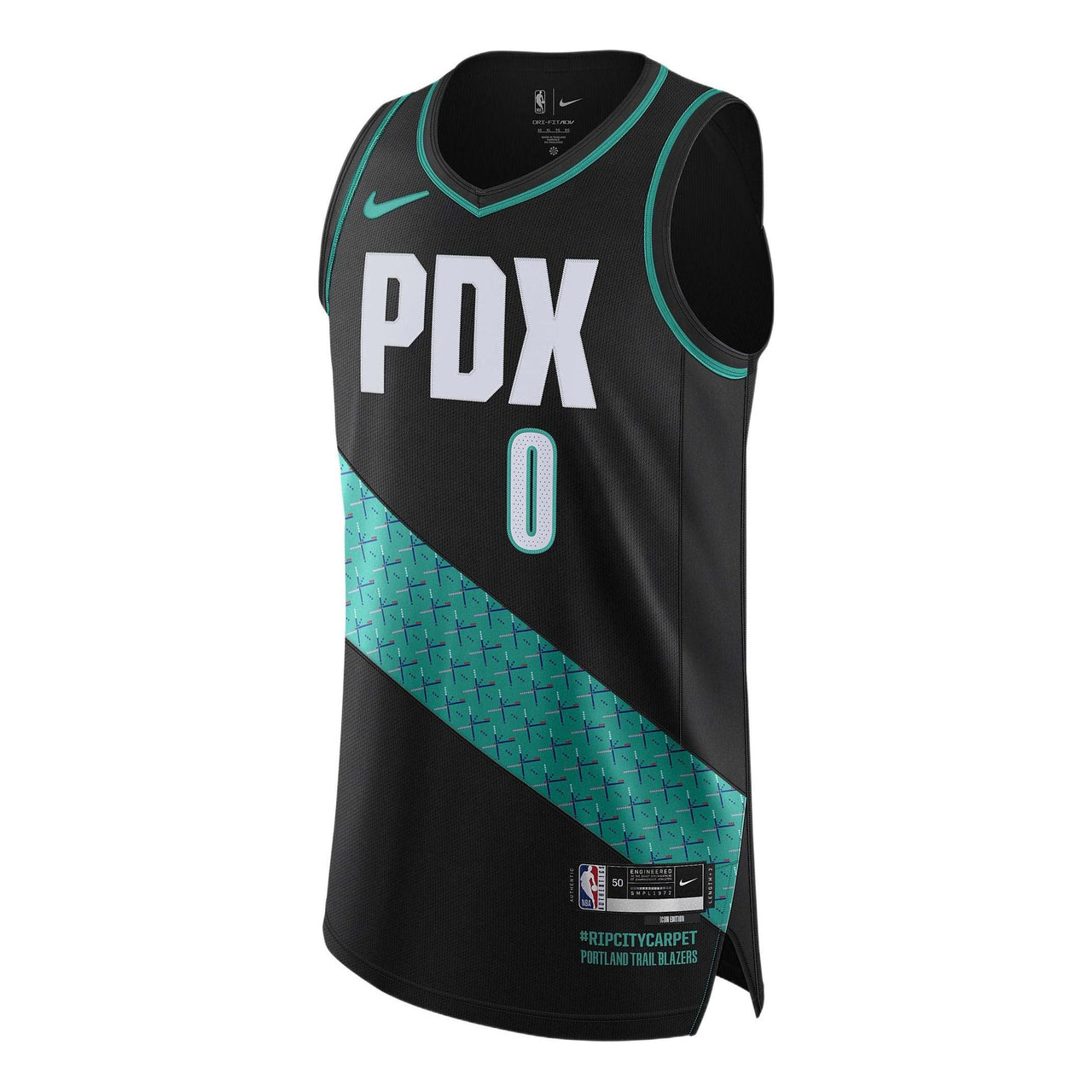 Nike Dri-FIT ADV NBA Portland Trail Blazers Damian Lillard City Edition 2022/23 Authentic Jersey DQ0209-010