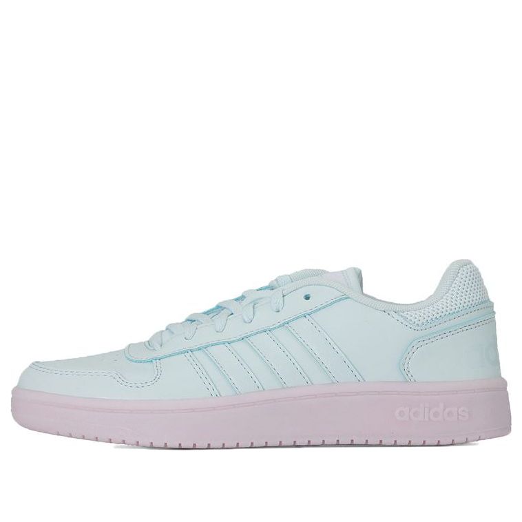 (WMNS) adidas Hoops 2.0 'White Light Blue' FW9358