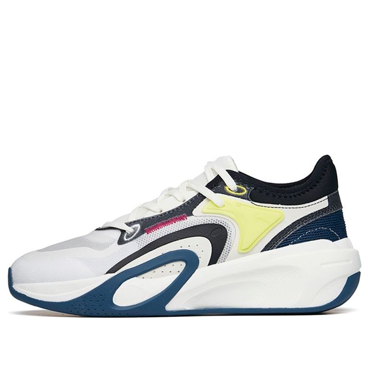 ANTA Skateboarding Series Sneakers 'White Black Yellow' 112228081-3
