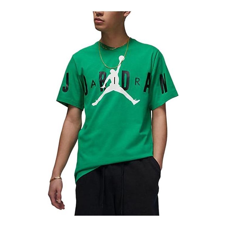 Air Jordan Jumpman Logo T-Shirt 'Green' DV1446-310