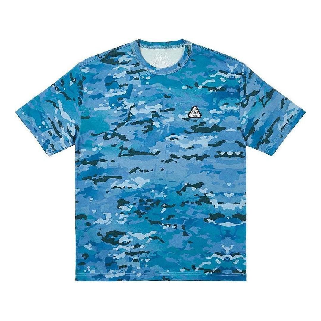 Palace Sofar T-shirt 'Blue Digi Camo' P26TS118