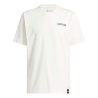 adidas Summer Melt Hoops Logo T-Shirt 'White' IN7439