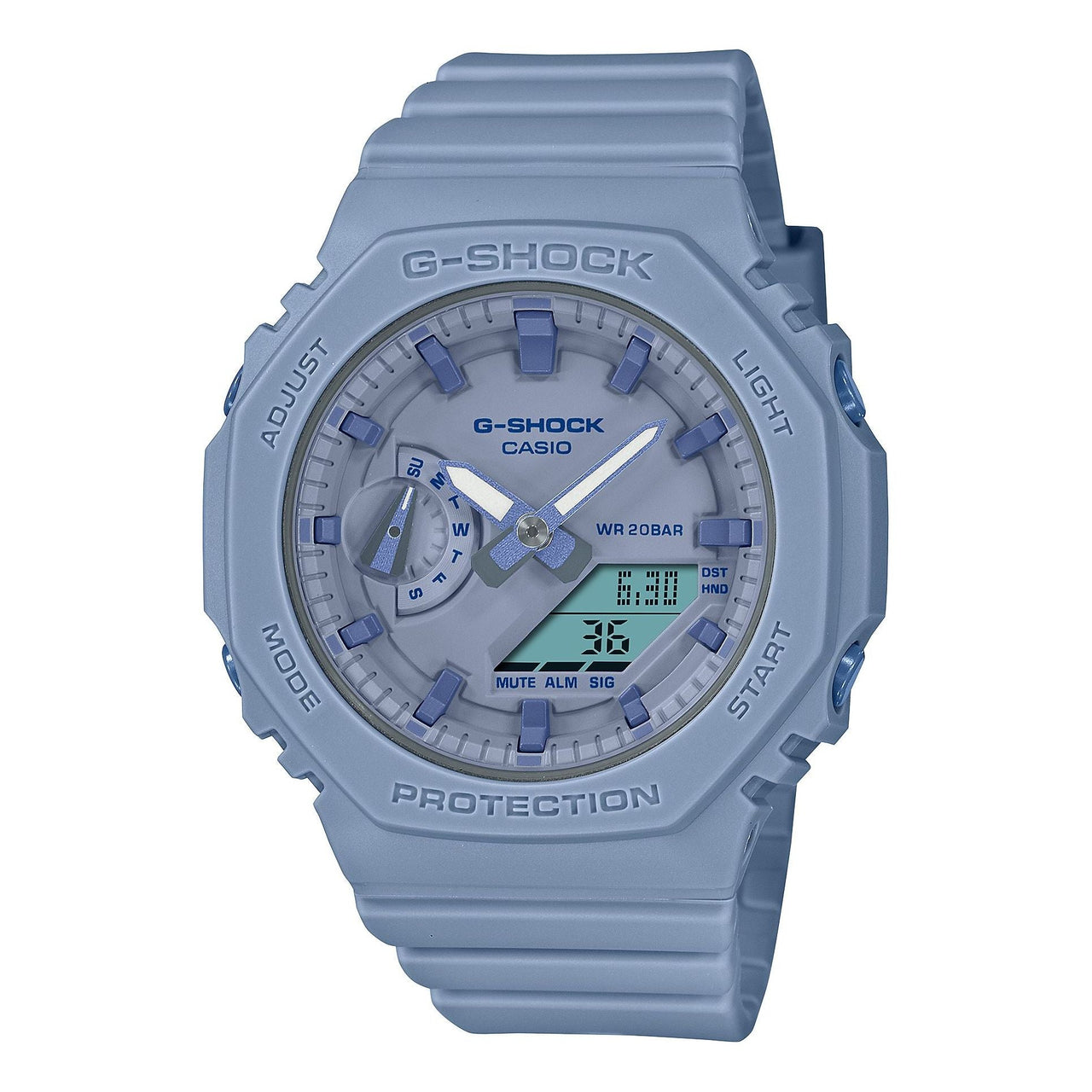 CASIO G-Shock Analog-Digital 'Light Blue' GMA-S2100BA-2A2PR