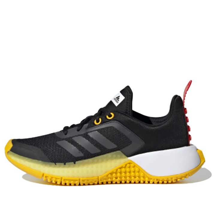 (GS) adidas LEGO x Sport 'Black Yellow' FX2863