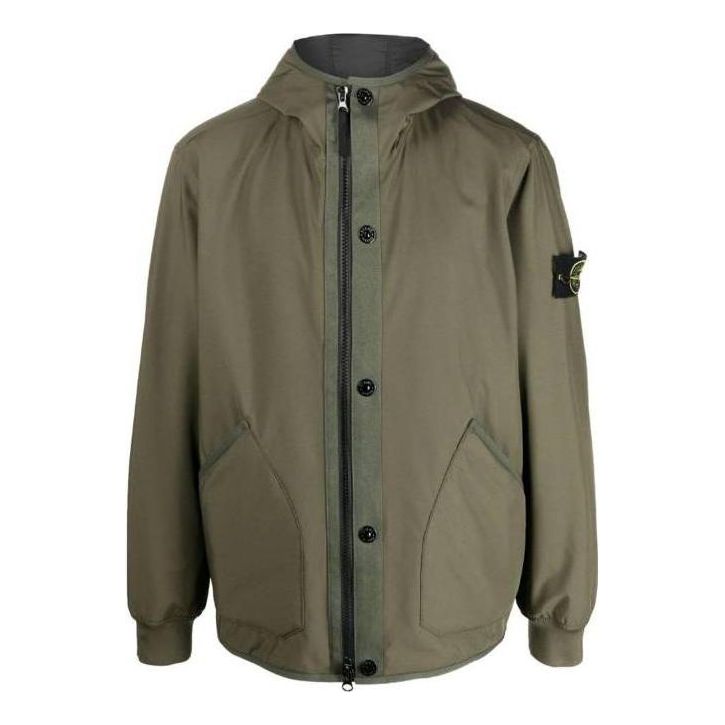 STONE ISLAND Insulated Jacket 'Olive Green' 791541027-V0058