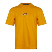 PUMA Printed Short Sleeve TEE Men Gold 597337-25