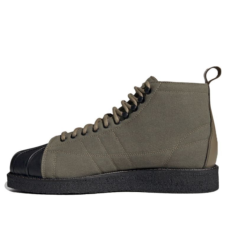 adidas originals Superstar Boot 'Green Black' FW5057