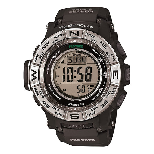 CASIO PRO TREK Series 200 Meter Waterproof Solar Energy Numeric Watch Solar Powered PRW-3500-1CR