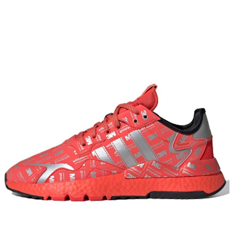 adidas 3M x Nite Jogger '3M Logo Print - Hi Res Red' FV3621