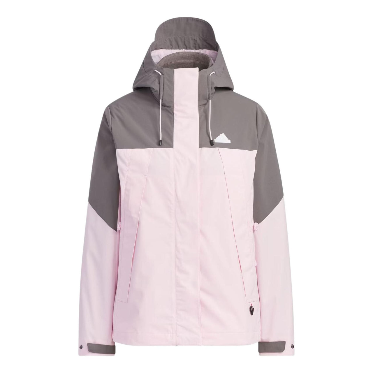 (WMNS) adidas City Escape 3-In-1 Fleece Jacket Asia Sizing 'Pink Grey' JE8588